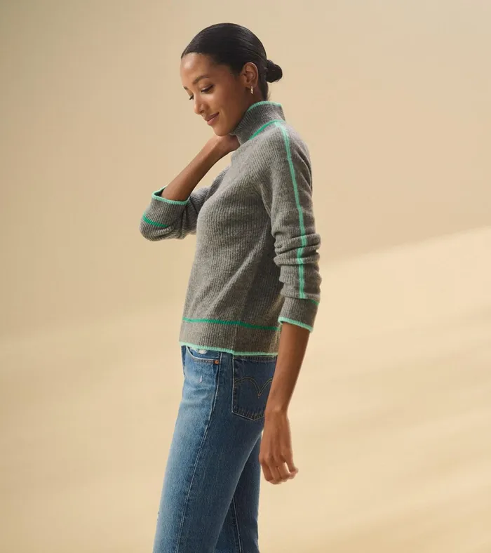 Hatley Raglan Pullover 8211 Charcoal Heather Women Sweaters