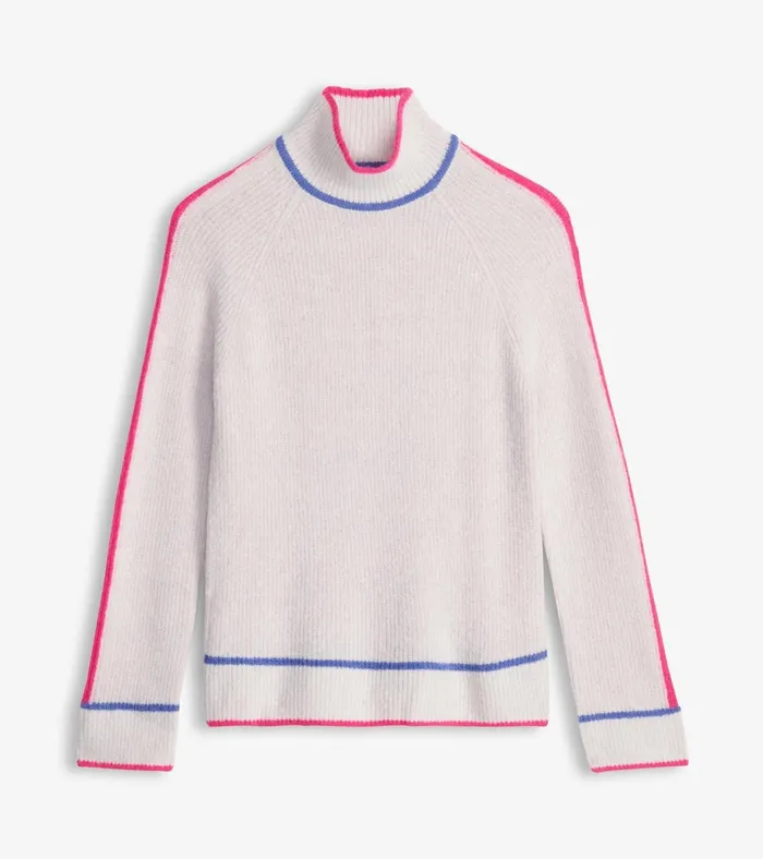 Hatley Raglan Pullover 8211 Pale Snow Melange Women Sweaters