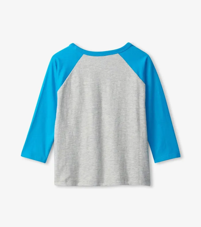 Hatley Real Dinos Long Sleeve TShirt Baby and Toddler Tops