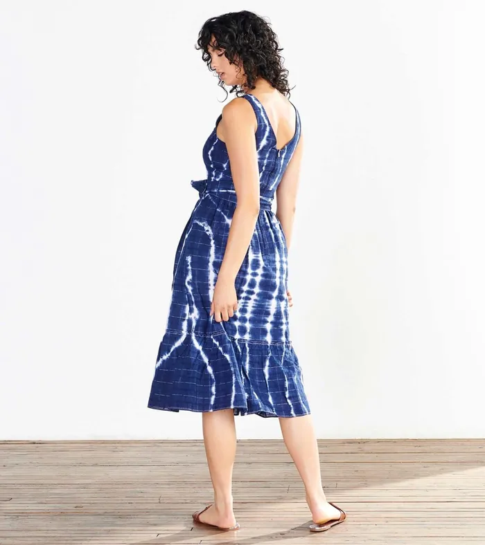 Hatley Sydney Midi Dress 8211 Windowpane Women Dresses