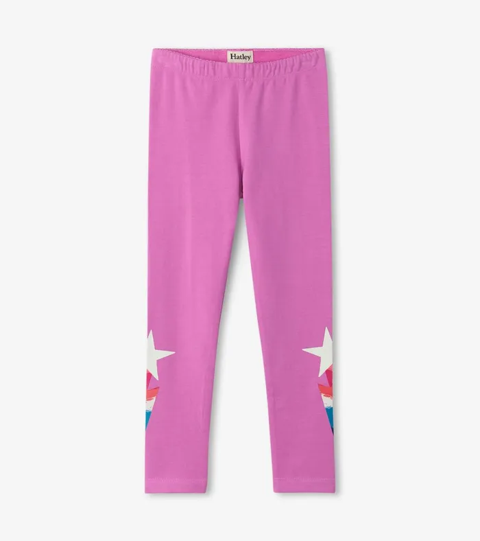 Hatley Twinkle Stars Leggings Girls Bottoms