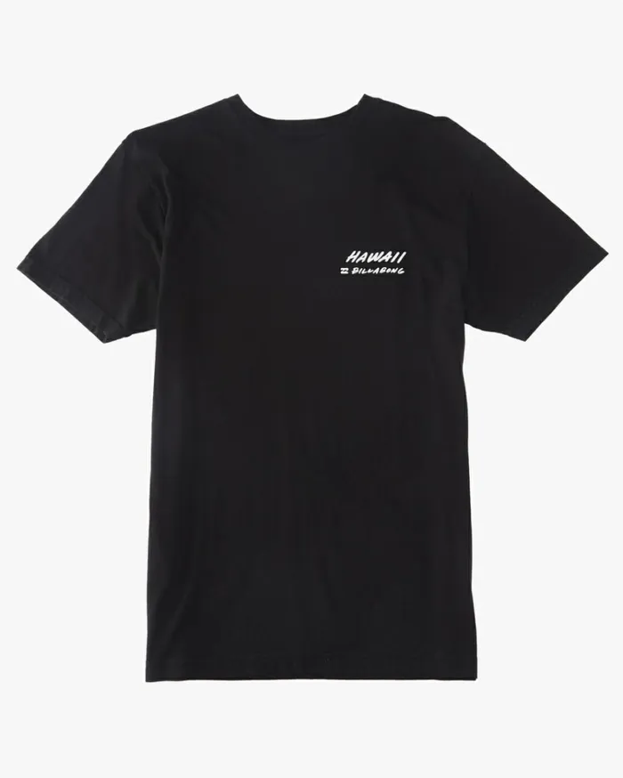 Hawaiian Tropics TShirt Black Men Billabong TShirts