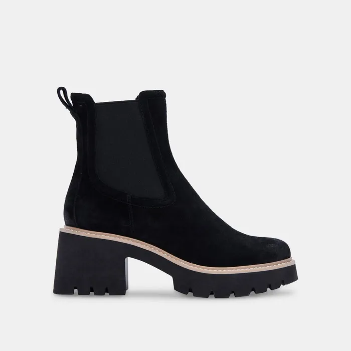 Hawk H20 Wide Booties Onyx Suede Onyx Suede H2o Women Dolce Vita Boots and Booties