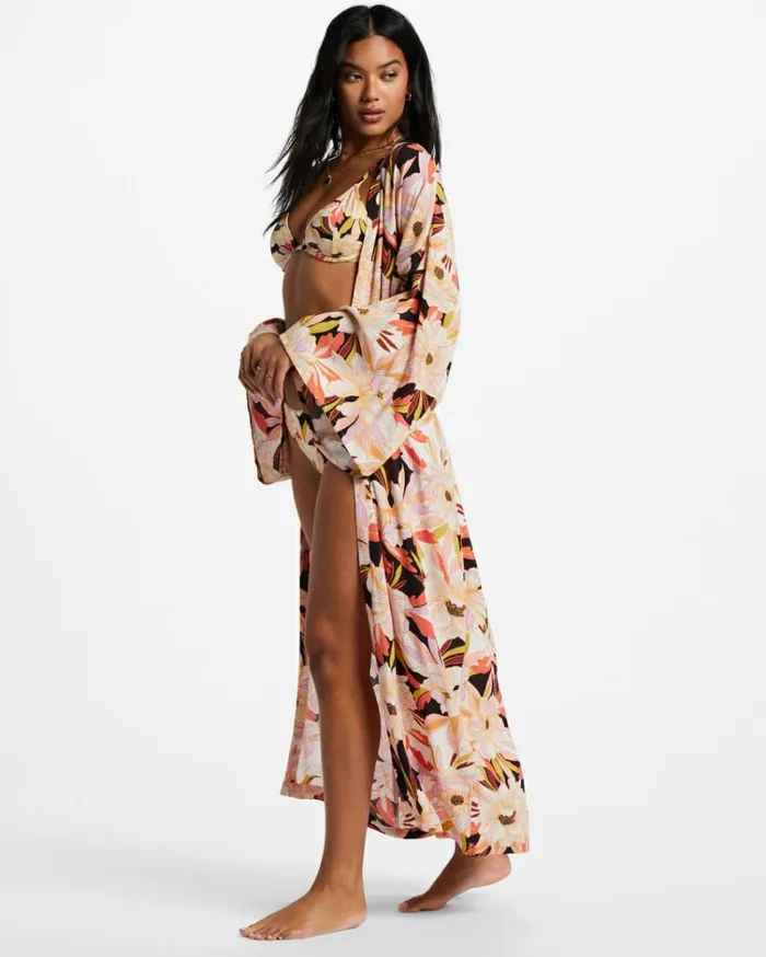 Head Over Heels Dress Multi Women Billabong Beach Cover Ups