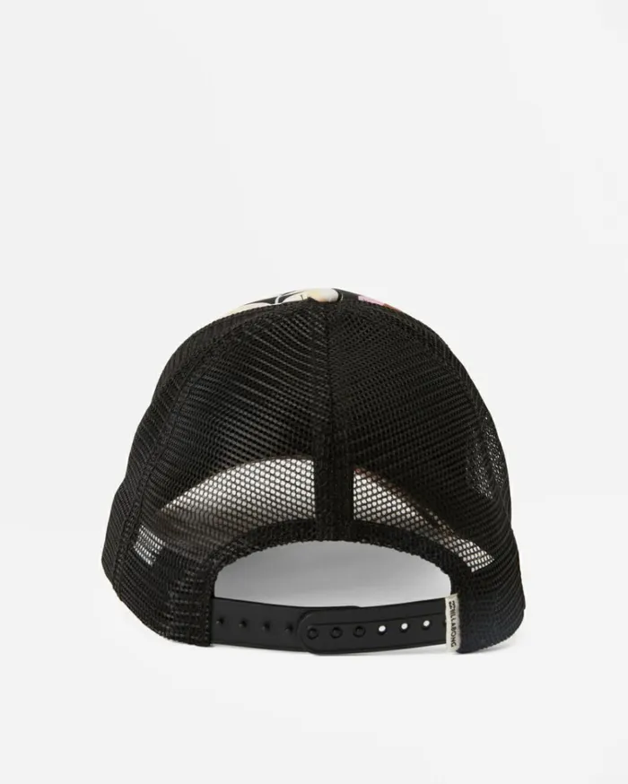 Heritage Mashup Trucker Hat Black Sands Women Billabong Hats and Beanies