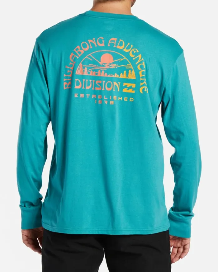 Highland Long Sleeve TShirt Seagreen Men Billabong TShirts