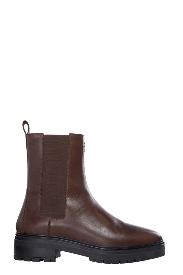 Holland Cooper Boots Women Astoria Ankle Boot Rich Chocolate