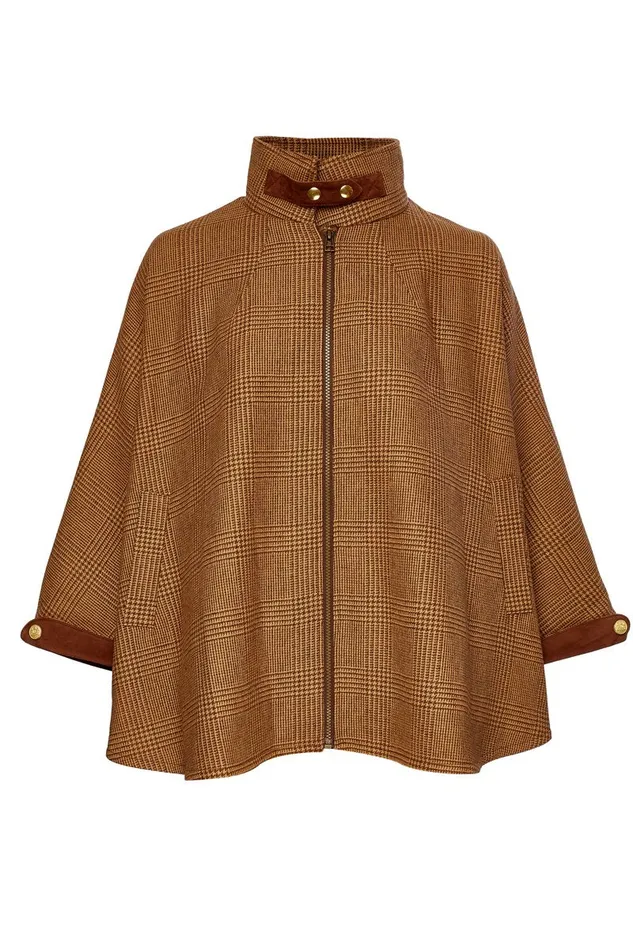 Holland Cooper Capes Women The Classic Cape Tawny
