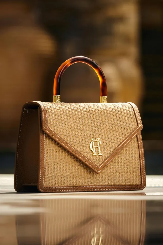 Holland Cooper Clutch Bags Women Dowdeswell Bag Tan Natural