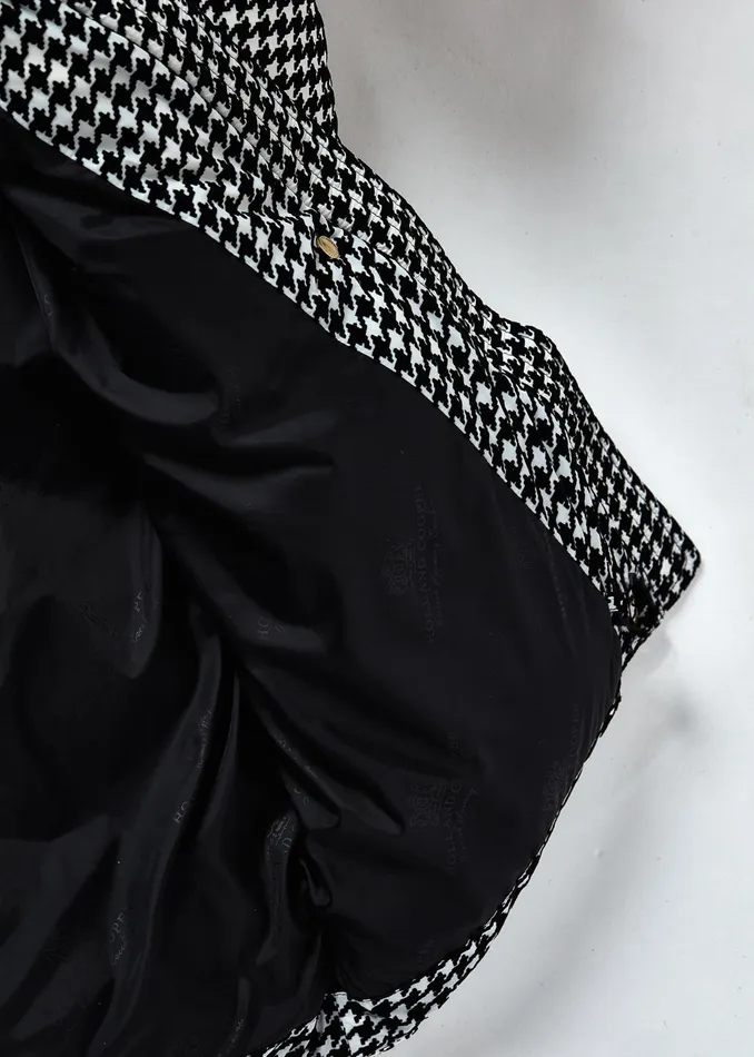 Holland Cooper Coats Women Camden Longline Coat Houndstooth Holland Cooper Coats Women Camden Longline Coat Houndstooth