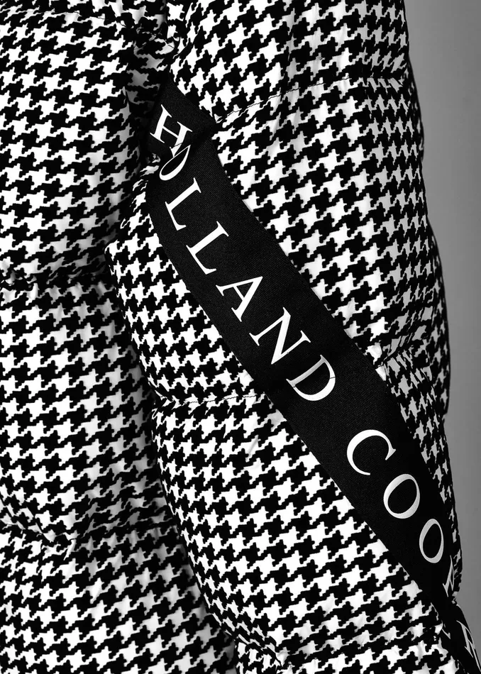 Holland Cooper Coats Women Camden Longline Coat Houndstooth Holland Cooper Coats Women Camden Longline Coat Houndstooth