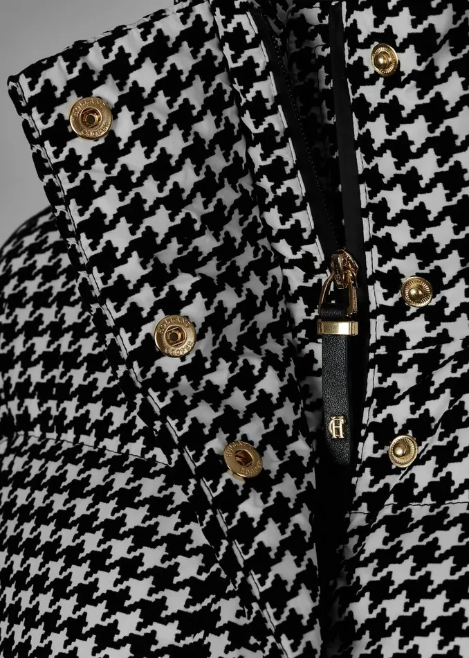 Holland Cooper Coats Women Camden Longline Coat Houndstooth Holland Cooper Coats Women Camden Longline Coat Houndstooth