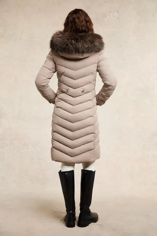 Holland Cooper Coats Women Chamonix Coat Mink Holland Cooper Coats Women Chamonix Coat Mink