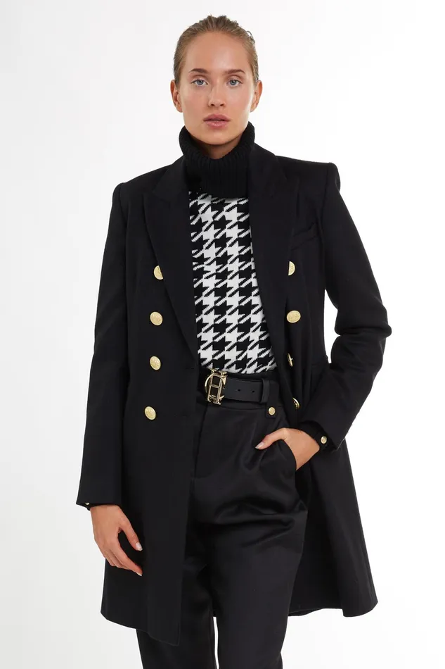 Holland Cooper Coats Women Knightsbridge Coat Black