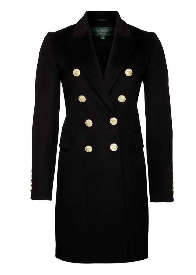 Holland Cooper Coats Women Knightsbridge Coat Black