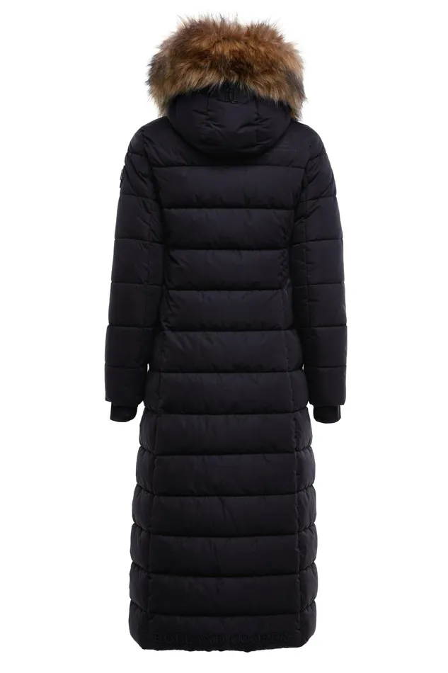 Holland Cooper Coats Women Stoneleigh Longline Coat Black Holland Cooper Coats Women Stoneleigh Longline Coat Black