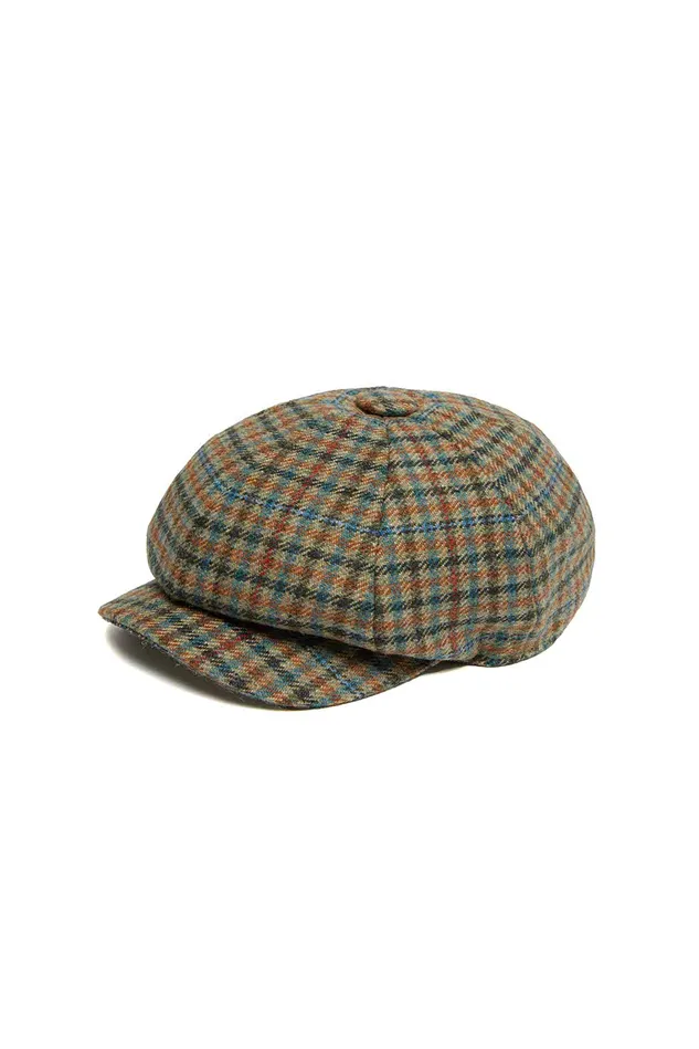 Holland Cooper Hats and Headbands Women Baker Boy Cap Bredon Check