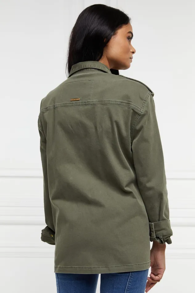 Holland Cooper Jackets Women Artillery Jacket Hunter Green Holland Cooper Jackets Women Artillery Jacket Hunter Green