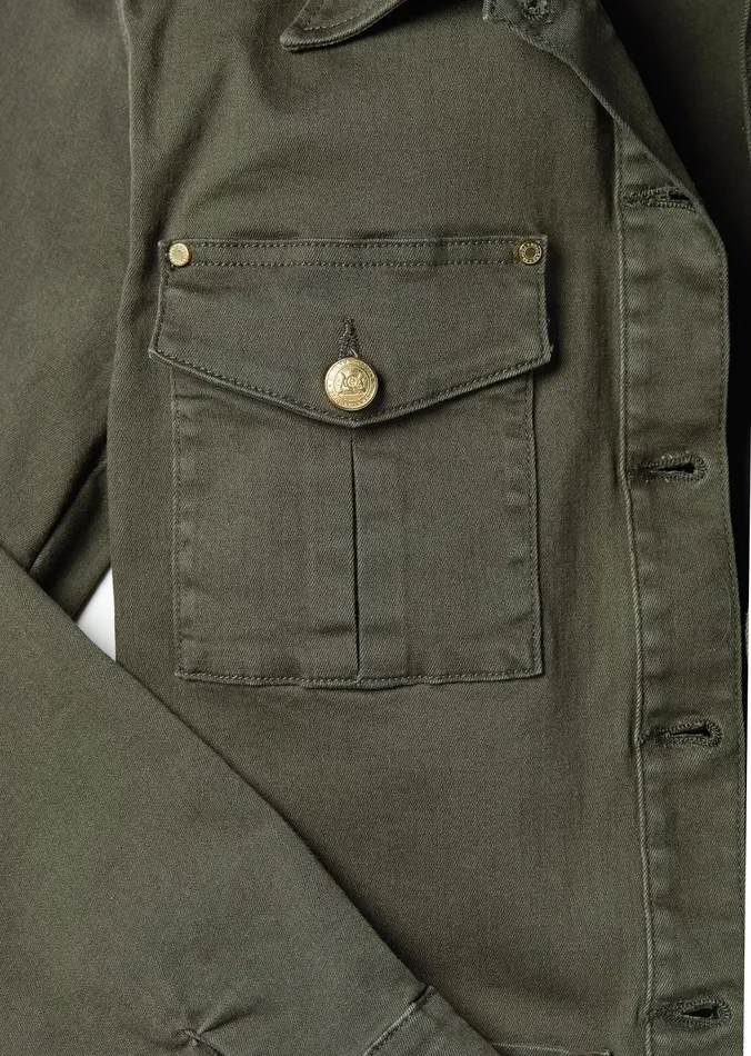 Holland Cooper Jackets Women Artillery Jacket Hunter Green Holland Cooper Jackets Women Artillery Jacket Hunter Green