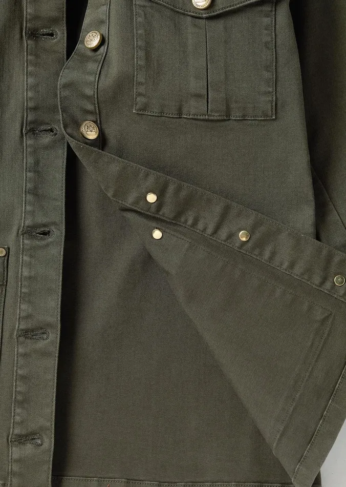 Holland Cooper Jackets Women Artillery Jacket Hunter Green Holland Cooper Jackets Women Artillery Jacket Hunter Green