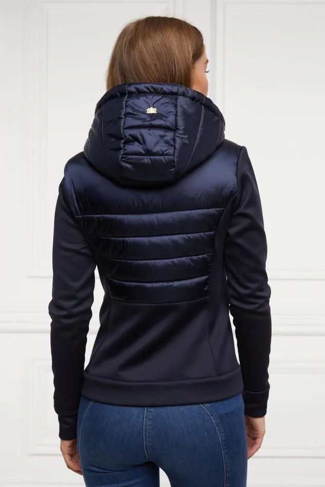 Holland Cooper Jackets Women Hybrid Shell Jacket Ink Navy Holland Cooper Jackets Women Hybrid Shell Jacket Ink Navy