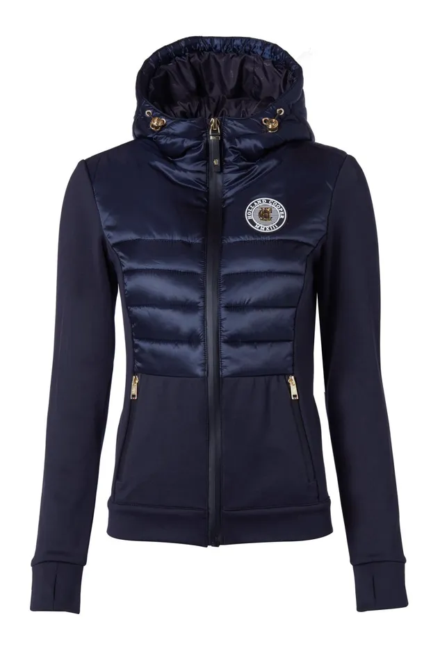Holland Cooper Jackets Women Hybrid Shell Jacket Ink Navy Holland Cooper Jackets Women Hybrid Shell Jacket Ink Navy
