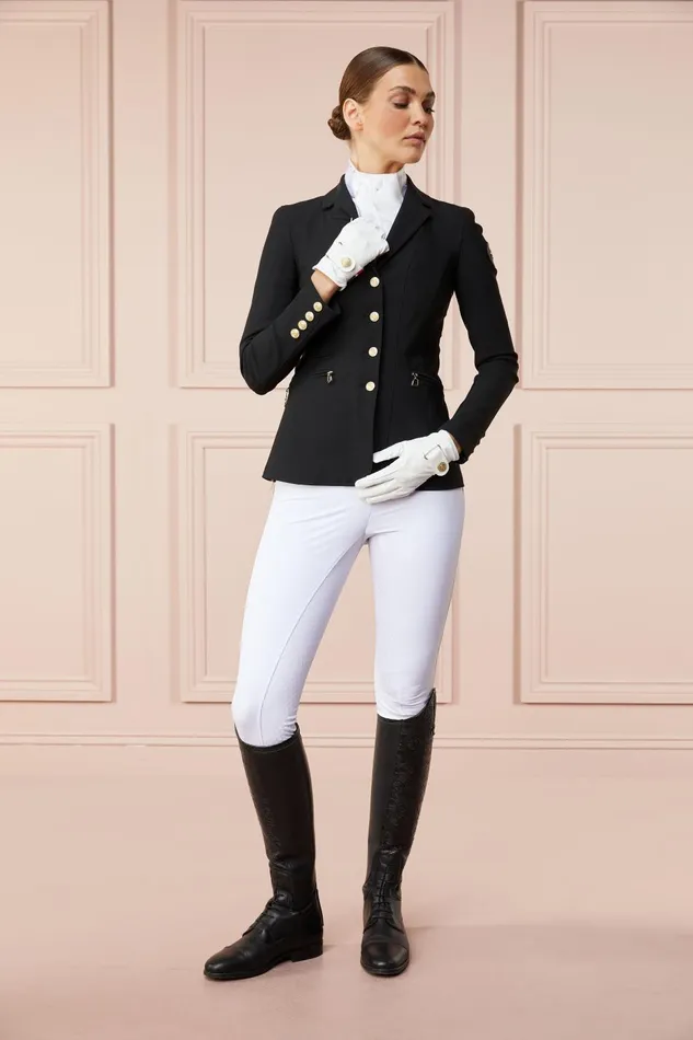 Holland Cooper Jackets Women The Competition Jacket Black Holland Cooper Jackets Women The Competition Jacket Black