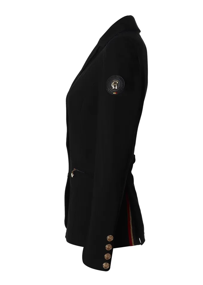 Holland Cooper Jackets Women The Competition Jacket Black Holland Cooper Jackets Women The Competition Jacket Black