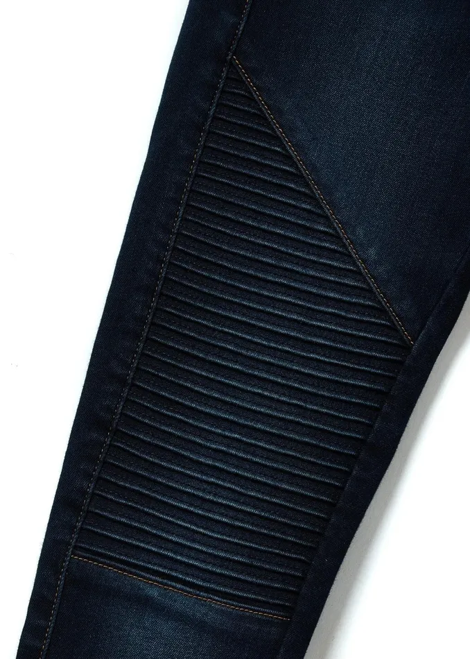 Holland Cooper Jeans Women Biker Jean Deep Indigo Holland Cooper Jeans Women Biker Jean Deep Indigo