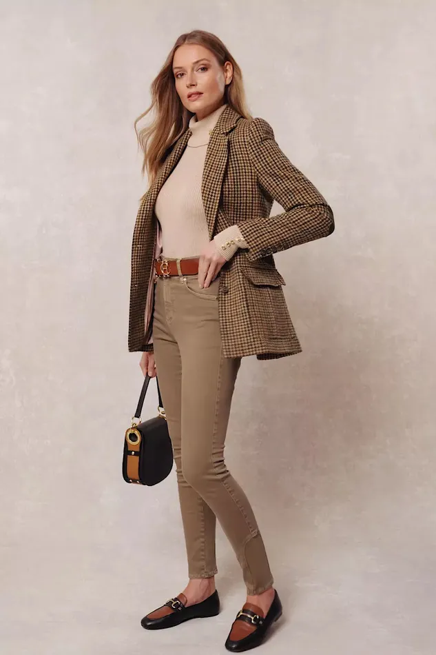 Holland Cooper Jeans Women Jodhpur Jean Taupe Holland Cooper Jeans Women Jodhpur Jean Taupe