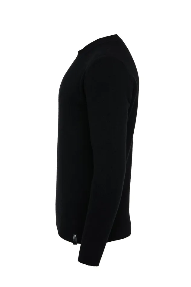 Holland Cooper Knitwear Men Byron Crew Neck Knit Black