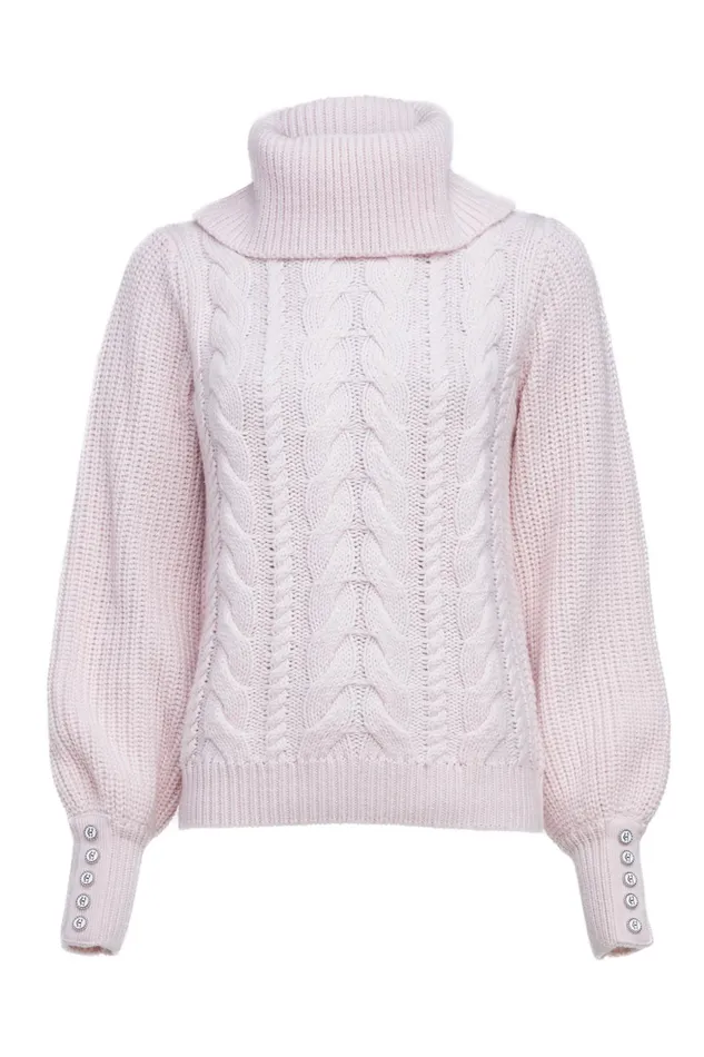 Holland Cooper Knitwear Women Corded Roll Neck Knit Holland Cooper Knitwear Women Corded Roll Neck Knit