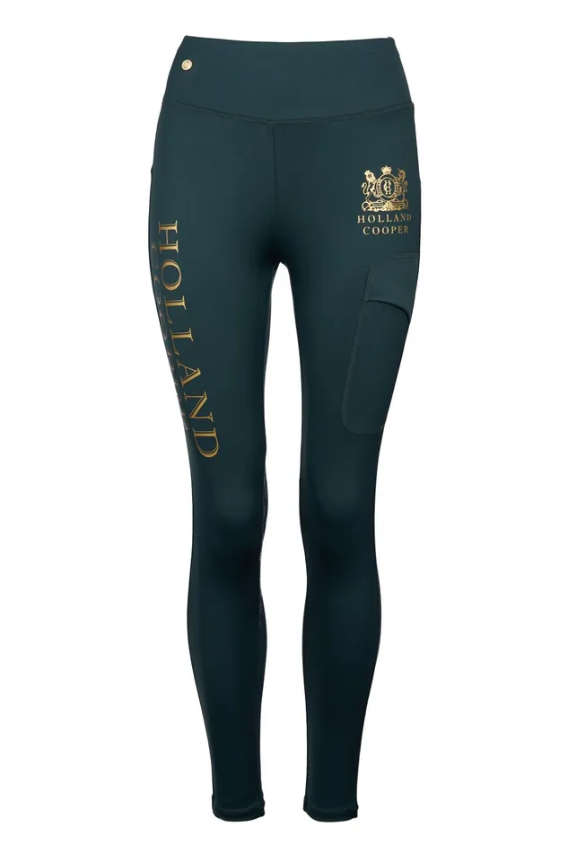Holland Cooper Leggings Women Sport Legging Petrol Holland Cooper Leggings Women Sport Legging Petrol