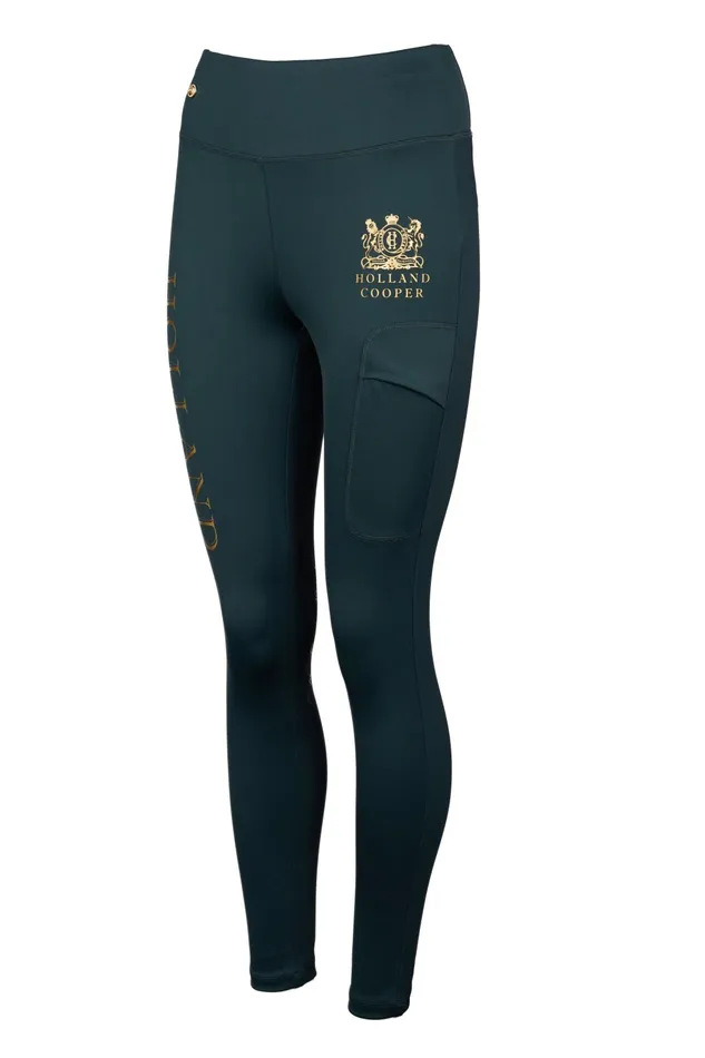 Holland Cooper Leggings Women Sport Legging Petrol Holland Cooper Leggings Women Sport Legging Petrol