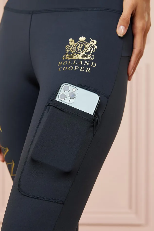 Holland Cooper Leggings Women Sport Legging Slate Holland Cooper Leggings Women Sport Legging Slate