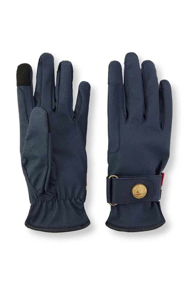 Holland Cooper Riding Gloves Women Riding Glove Navy