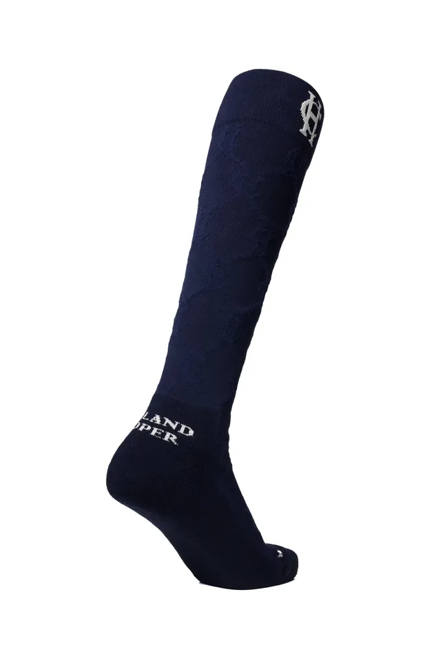 Holland Cooper Riding Socks Women Riding Sock Ink Navy