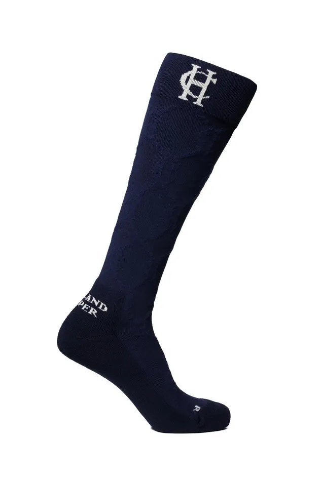 Holland Cooper Riding Socks Women Riding Sock Ink Navy