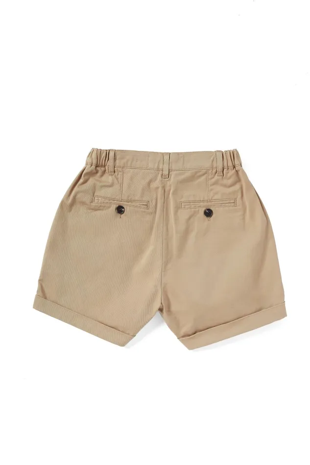 Holland Cooper Shorts Women Arnesby Chino Short Stone Holland Cooper Shorts Women Arnesby Chino Short Stone