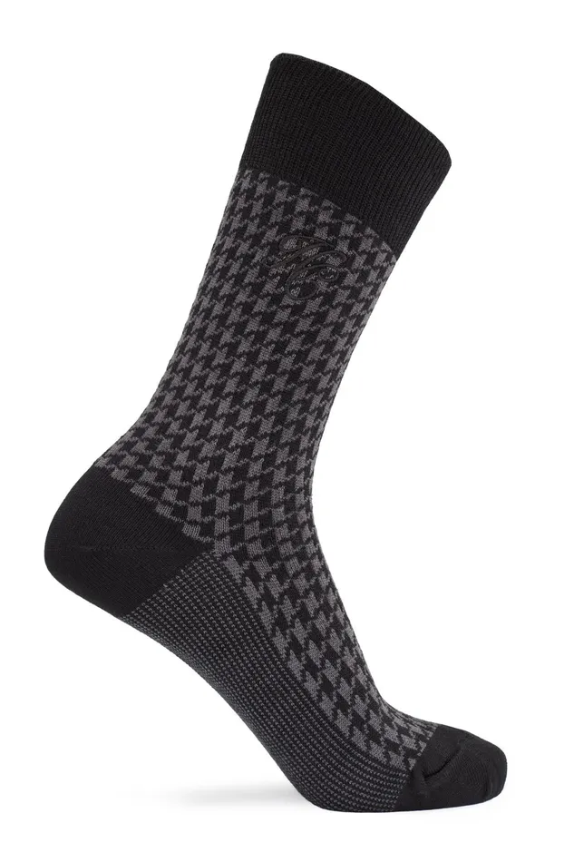 Holland Cooper Socks Men S Sock Gift Box Charcoal Houndstooth Holland Cooper Socks Men S Sock Gift Box Charcoal Houndstooth