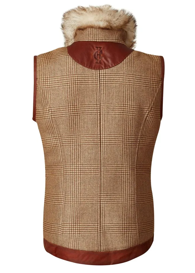 Holland Cooper Tailoring Women Aviator Gilet Tawny