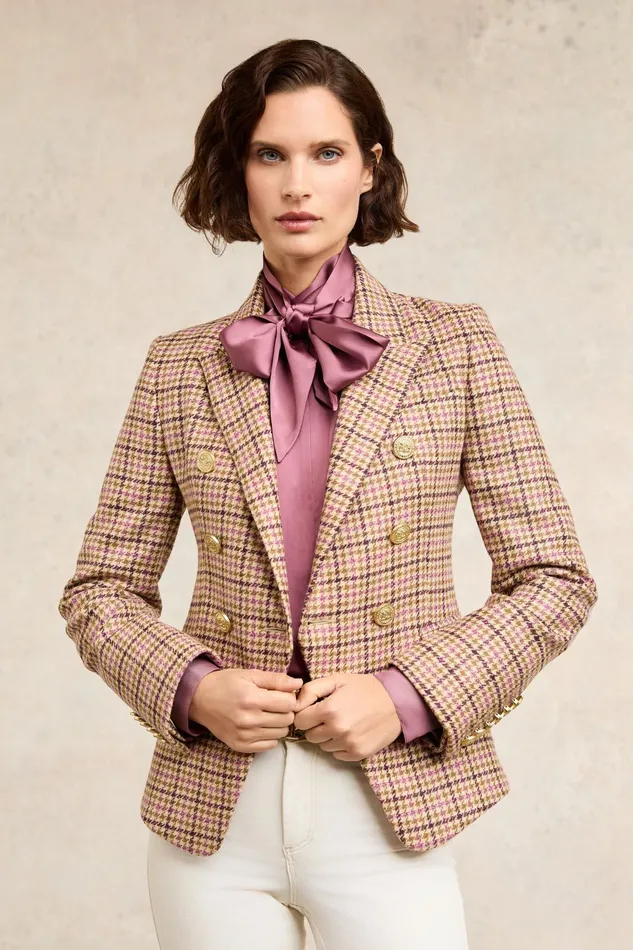 Holland Cooper Tailoring Women Knightsbridge Blazer Sudeley Pink