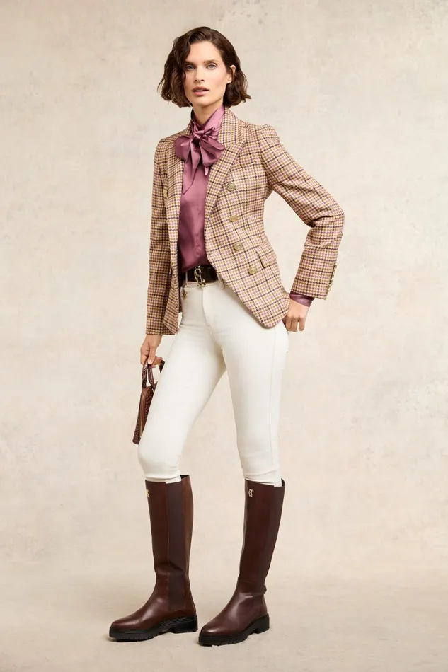 Holland Cooper Tailoring Women Knightsbridge Blazer Sudeley Pink