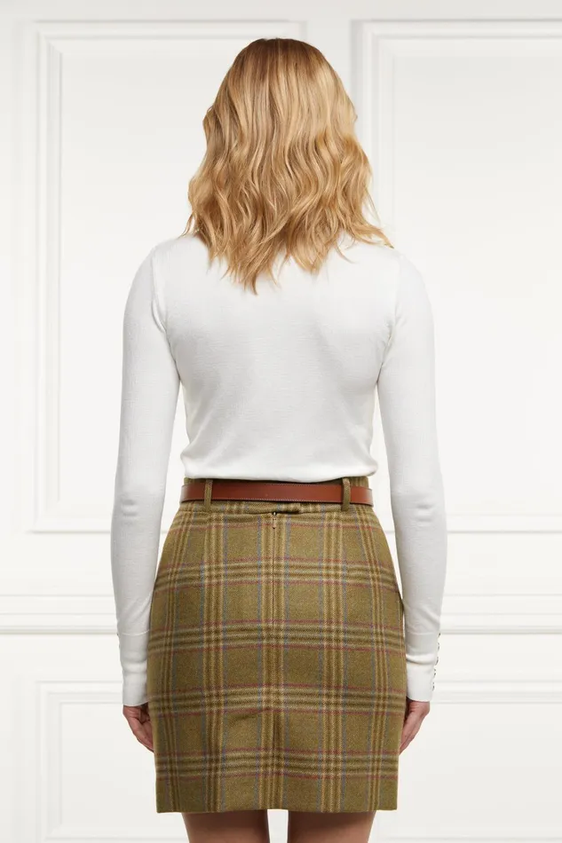 Holland Cooper Tailoring Women Regency Skirt Avebury Green Check Holland Cooper Tailoring Women Regency Skirt Avebury Green Check