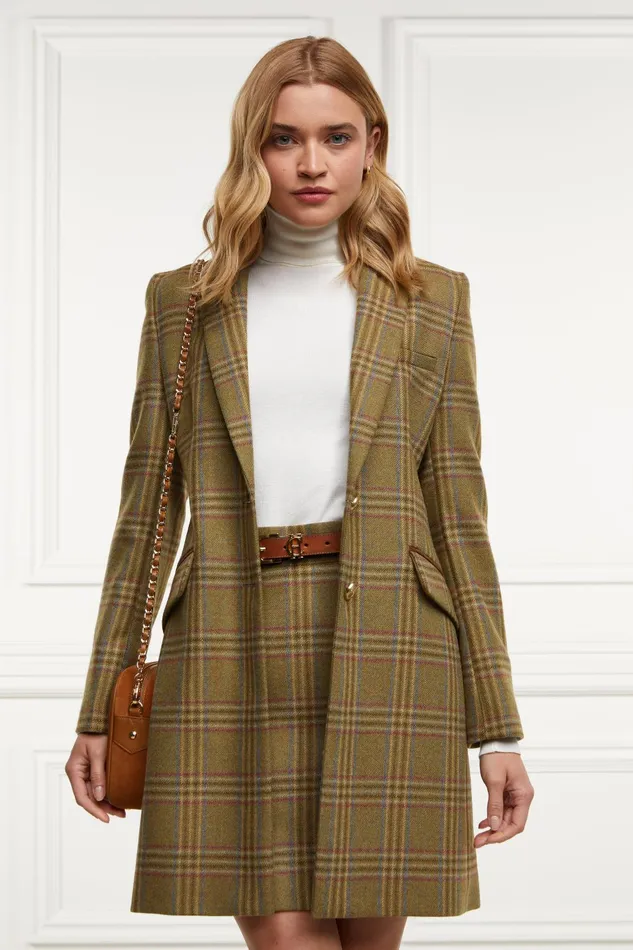 Holland Cooper Tailoring Women Regency Skirt Avebury Green Check Holland Cooper Tailoring Women Regency Skirt Avebury Green Check