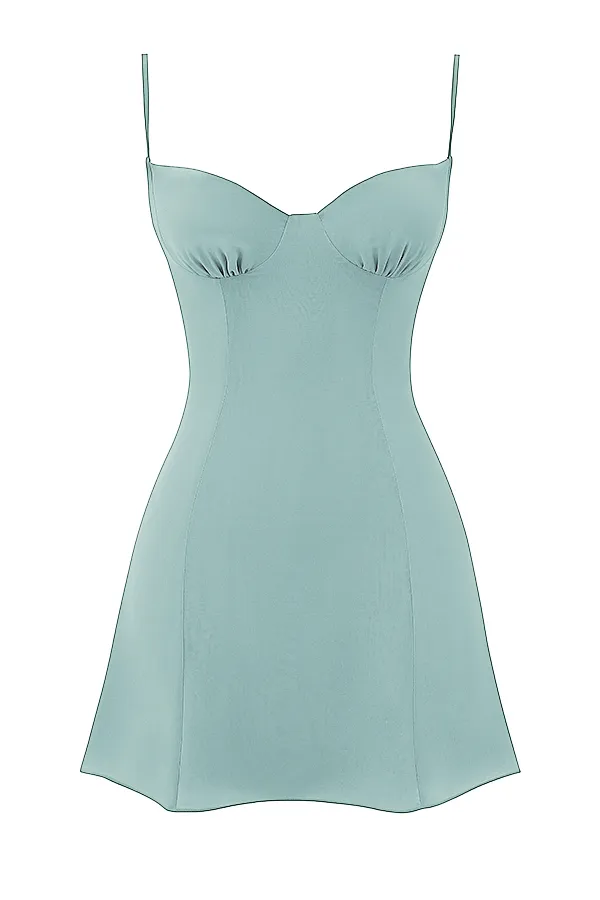 House Of CB ChristianaLight Jade Mini Dress 8211 SALE Light Women Mini Dresses