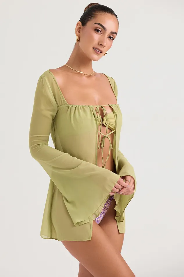 House Of CB ProvenceOlive Cover Up Olive Women