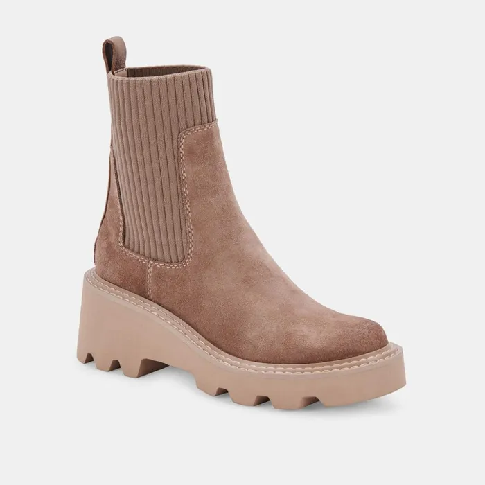 Hoven H2O Boots Mushroom Suede Mushroom Suede H2o Women Dolce Vita Boots and Booties