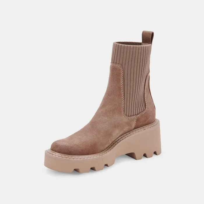 Hoven H2O Boots Mushroom Suede Mushroom Suede H2o Women Dolce Vita Boots and Booties