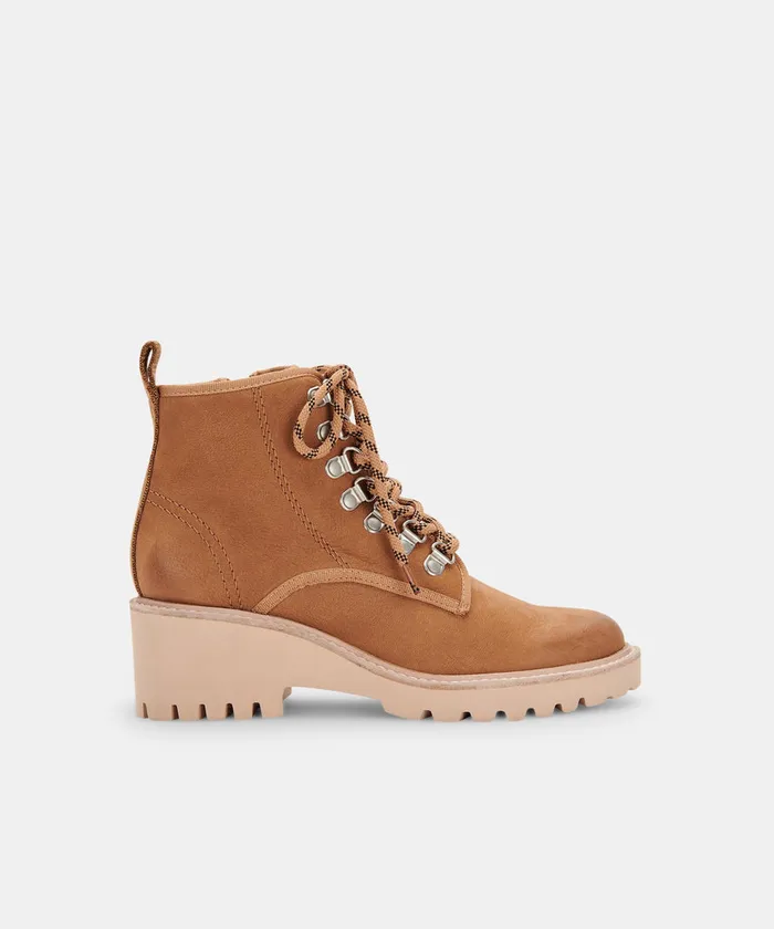 Huey Hiker Boots Whiskey Nubuck Women Dolce Vita Boots and Booties